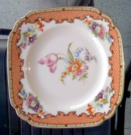 HUT889 Square Salad Plate