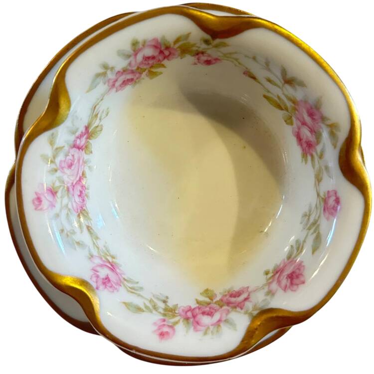 Schleiger 738a Ramekin & Saucer Set