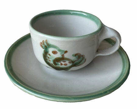 HAD3 Flat Cup & Saucer Set