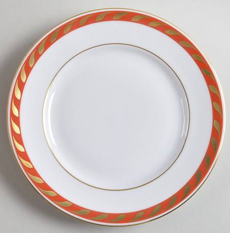 Candlelight Red Bread & Butter Plate