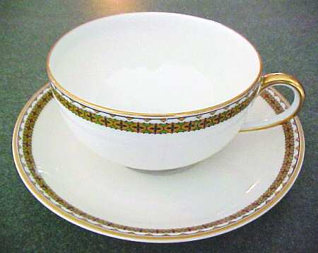 Schleiger 997 Flat Cup & Saucer Set