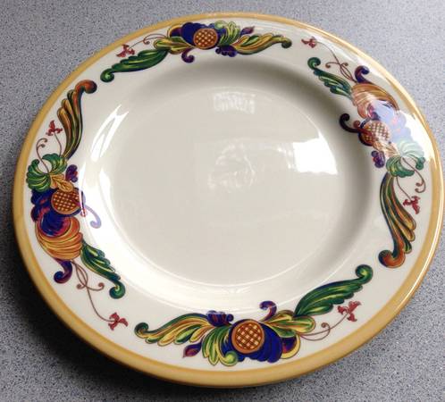 Rosemaling Old Gold by Homer Laughlin 