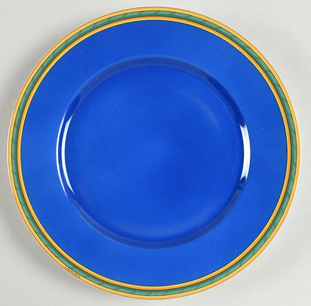 Toucans Blue Salad/Dessert Plate