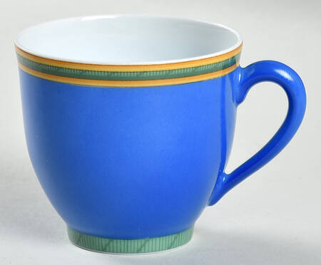 Toucans Blue Flat Demitasse Cup