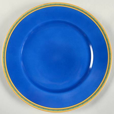 Toucans Blue Service Plate (Charger)