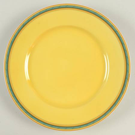 Toucans Yellow Salad/Dessert Plate