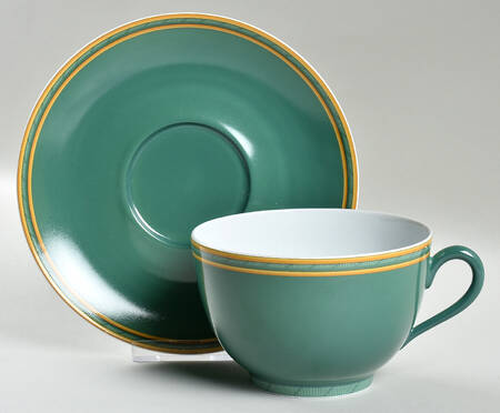 Toucans Green Breakfast Cup & Saucer Set