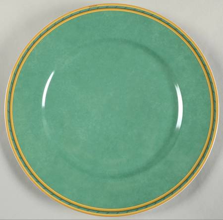 Toucans Green Service Plate (Charger)
