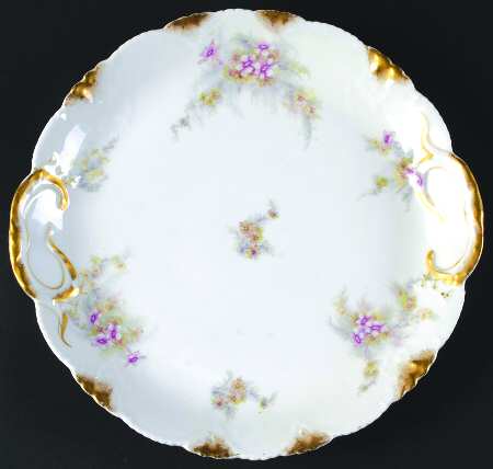 Schleiger 1027d Handled Cake Plate