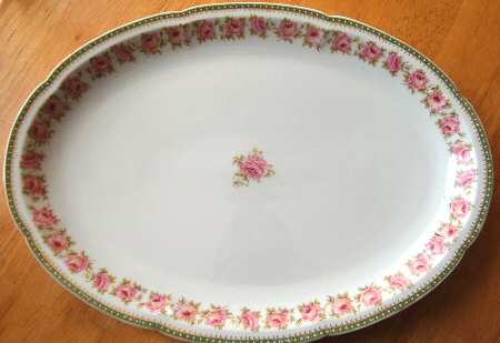 Schleiger 1099 16" Oval Serving Platter
