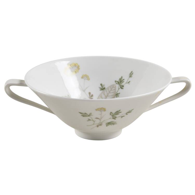 HUT905 Footed Cream Soup Bowl