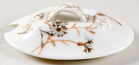 Schleiger 1154i Lid for Oval Mustard W/Att Underplt