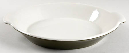 FOREST GREEN 10'' Shirred Egg Dish