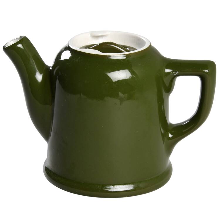 FOREST GREEN Individual Teapot & Lid