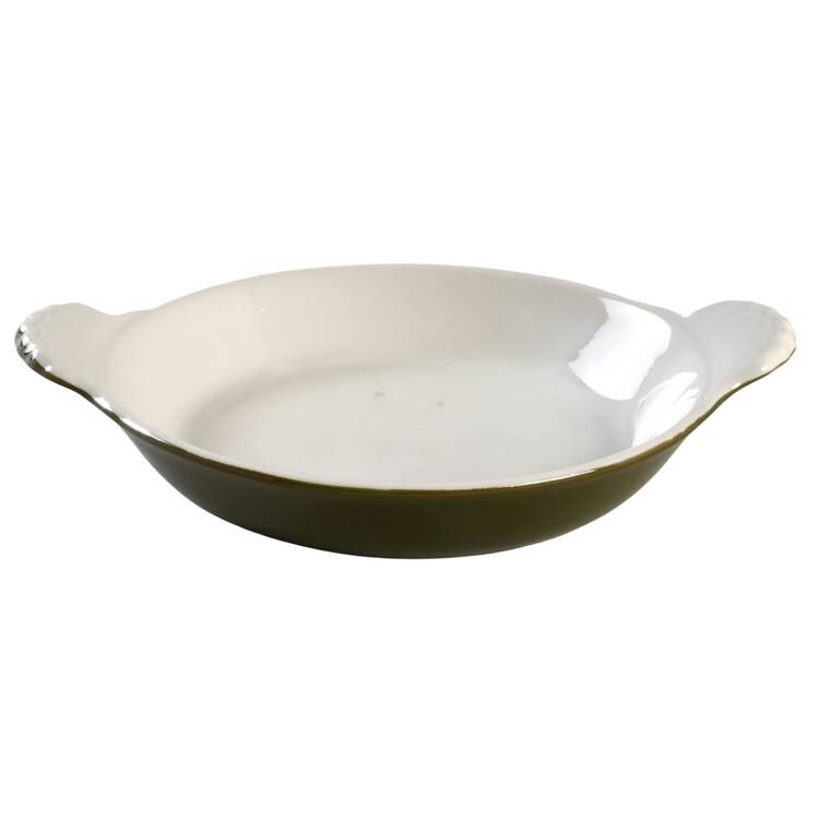 FOREST GREEN 7" Shirred Egg Dish