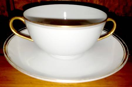 2476 Flat Bouillon Cup & Saucer