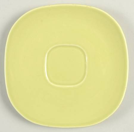 Main Street Chartreuse Saucer