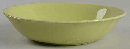 Main Street Chartreuse 8" Round Vegetable Bowl