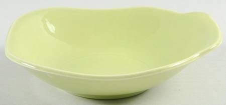 Main Street Chartreuse Lugged Soup Bowl
