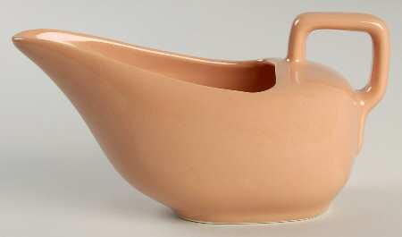 Main Street Peach Gravy Boat