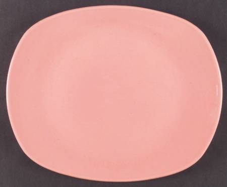 Main Street Peach 13" Oval Serving Platter