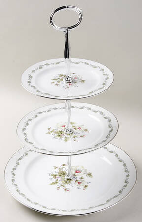 Irene 13 7/8"-14 1/4" 3-Tiered Serving Tray(DP,SP,BB) HC