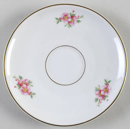 Cherry Blossom Saucer for Flat Cup