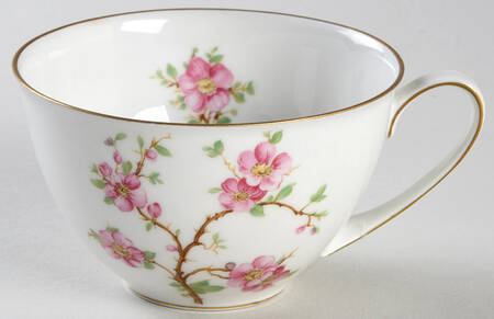 Cherry Blossom Flat Cup by Hutschenreuther