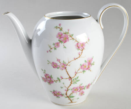 Cherry Blossom Coffee Pot No Lid
