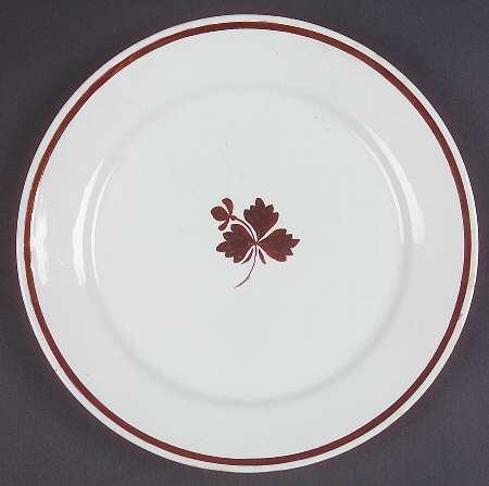 Tea Leaf Luncheon Plate