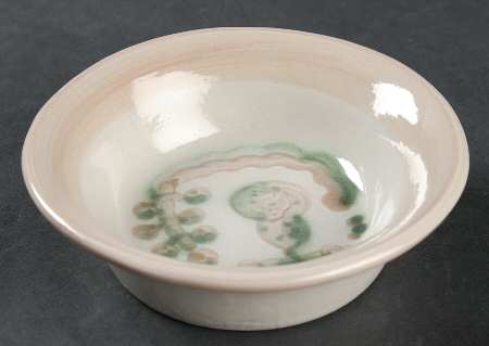 Pear and Grape Pink Ramekin