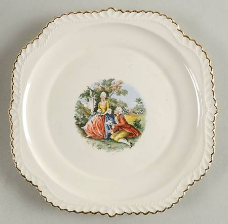 HAR86 Square Salad Plate