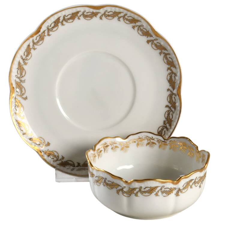 Schleiger 566-1 Ramekin & Saucer Set