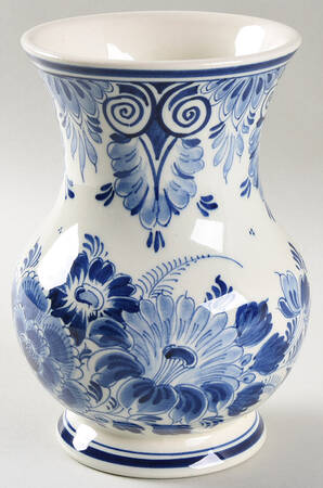 Delfts Blue 6" Vase