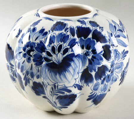 Delfts Blue 4" Vase