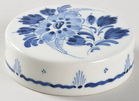 Delfts Blue Lid for 5" Storage Jar