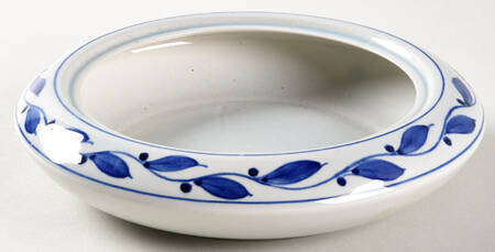 Delfts Blue 5" Round Box No Lid