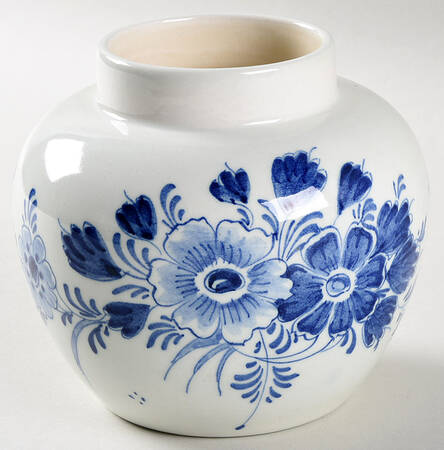 Delfts Blue 4" Ginger Jar No Lid