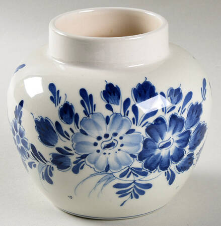 Delfts Blue 4" Ginger Jar No Lid