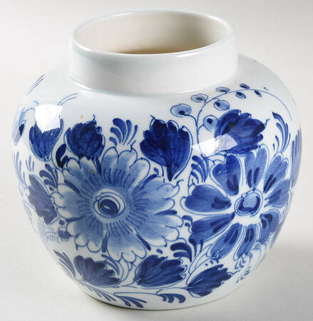 Delfts Blue 4" Ginger Jar No Lid