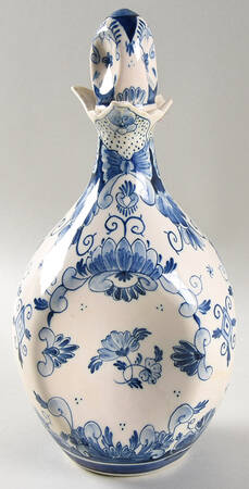 Delfts Blue Decanter and Stopper