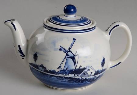 Delfts Blue Teapot & Lid