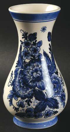 Delfts Blue 6" Bud Vase