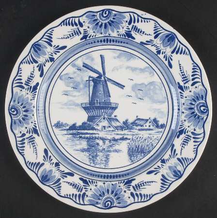 Delfts Blue Salad Plate