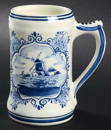 Delfts Blue Tankard Style Mug