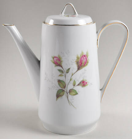 Moss Rose (Smooth) Coffee Pot & Lid