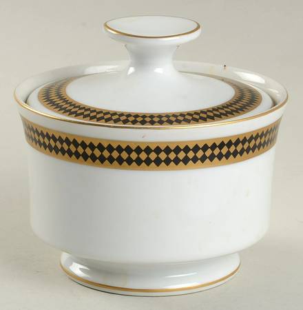Romanesque Sugar Bowl & Lid