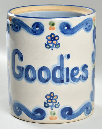 Bluette Cookie Jar No Lid