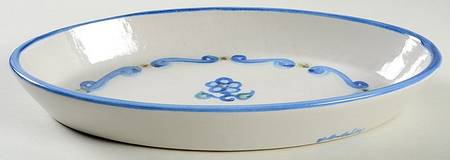 Bluette 10" Oval Serving Platter