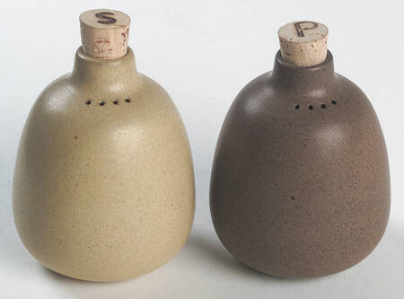 Birch (Coupe Shape) Salt & Pepper & Cork Stopper Tops